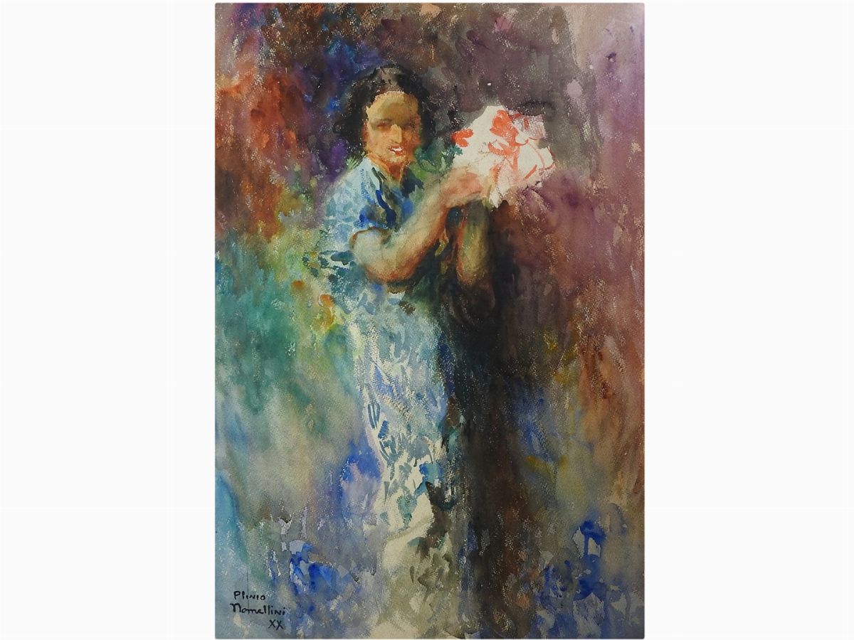 Plinio Nomellini - Figura Femminile 1942