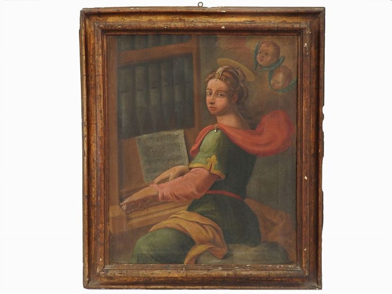 Scuola Dell'italia Centrale del XVIII Secolo - Santa Cecilia