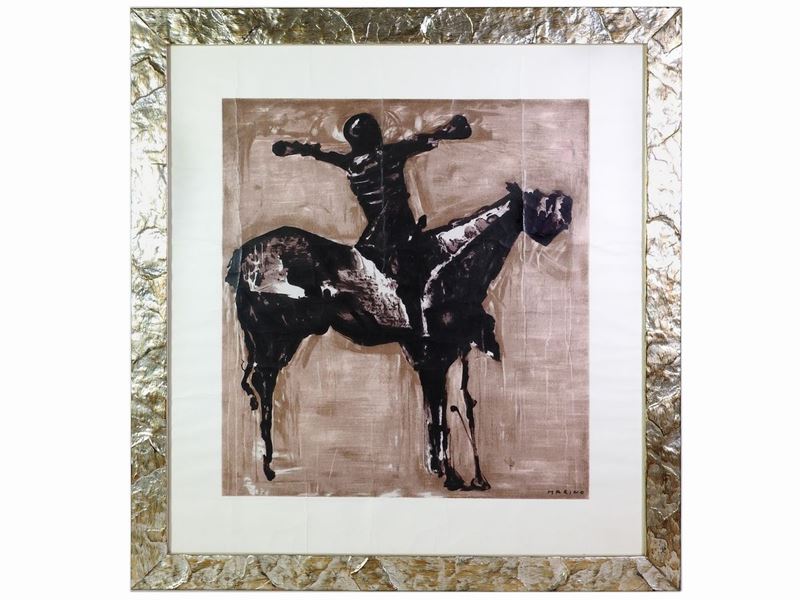 Marino Marini - Figura con Cavalllo