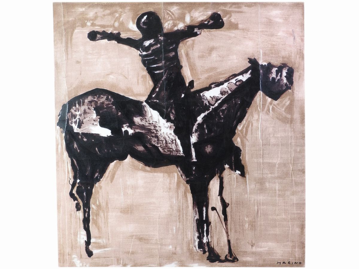 Marino Marini - Figura con Cavalllo