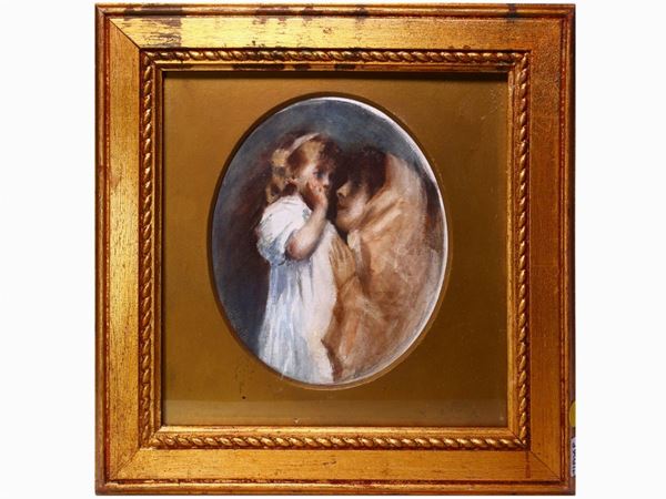Maternity 1914  (beginning of 20th Century)  - Auction Arte moderna e contemporanea - Maison Bibelot - Casa d'Aste Firenze - Milano