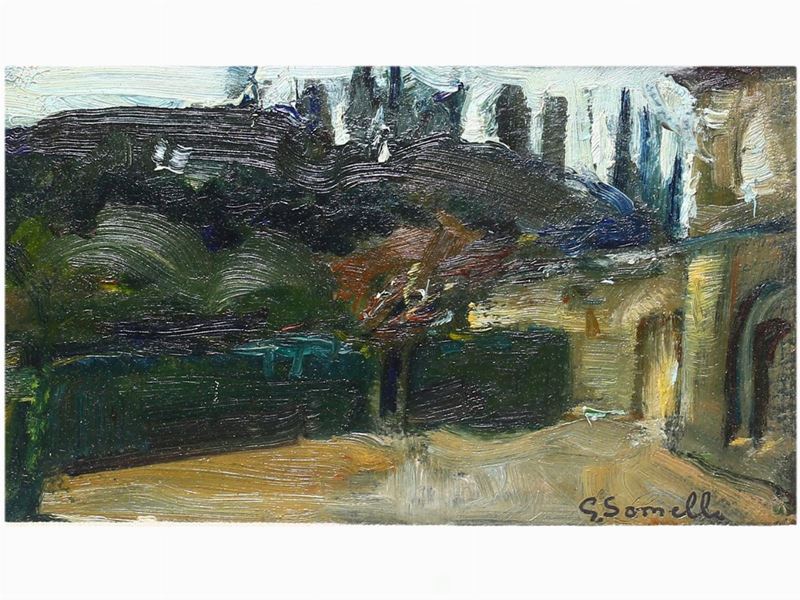 Guido Somelli - Veduta di Casolare