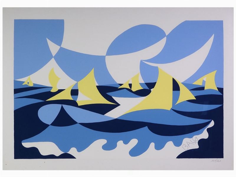 Giacomo Balla - Linee Forza Mare