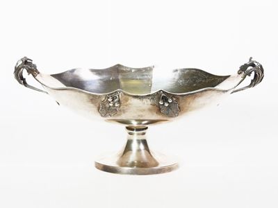 Centrotavola Ovale in Argento