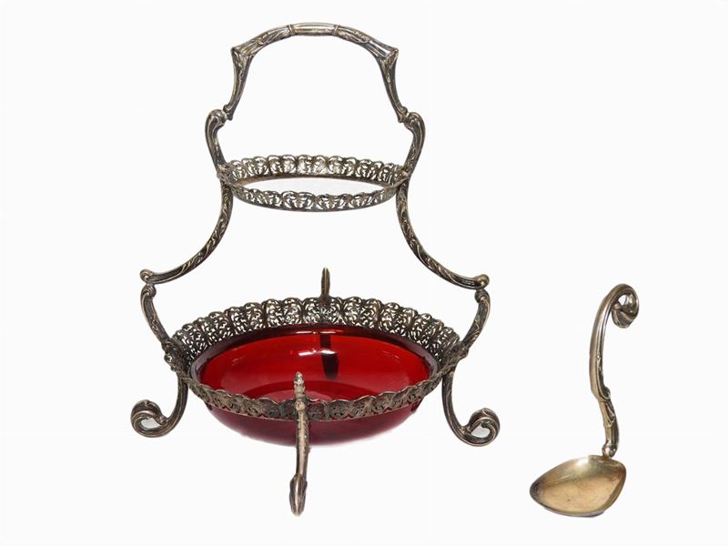 Alzata Porta Bon-bon in Argento