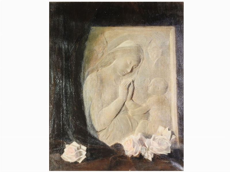 Armando Barabino - Natura Morta con Bassorilievo 1926