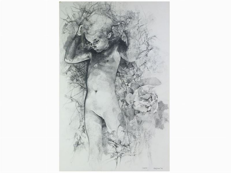 Renzo Vespignani - Nudino 1986