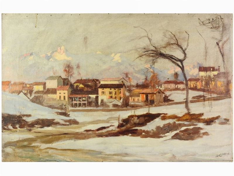 Luigi Cima - Paesaggio Veneto