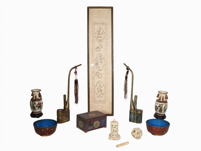 Lotto di Oggetti Orientali