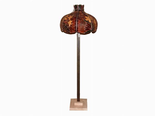 A Gilded Metal Floor Lamp  - Auction The Riz Ortolani and Katyna Ranieri collection / Forniture and Art Objects - III - III - Maison Bibelot - Casa d'Aste Firenze - Milano