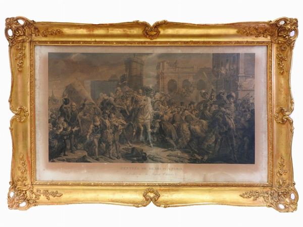 A Giltwood and Pastiglia Frame  (19th Century)  - Auction The Riz Ortolani and Katyna Ranieri collection / Forniture and Art objects  - II - II - Maison Bibelot - Casa d'Aste Firenze - Milano