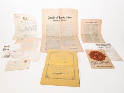 Lotto di Documenti e Curiosità
