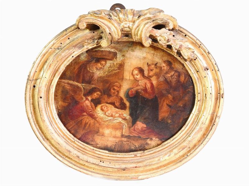 Scuola Emiliana Dell'inizio del XVII Secolo - Natività