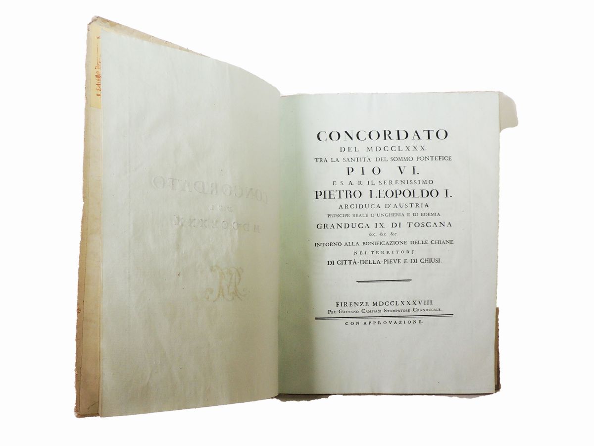 Concordato del MDCCLXXX