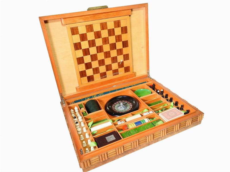 Scatola da Gioco in Radica