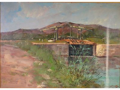 Ponte Detto di Van Gogh e la Chiusa del Langlois