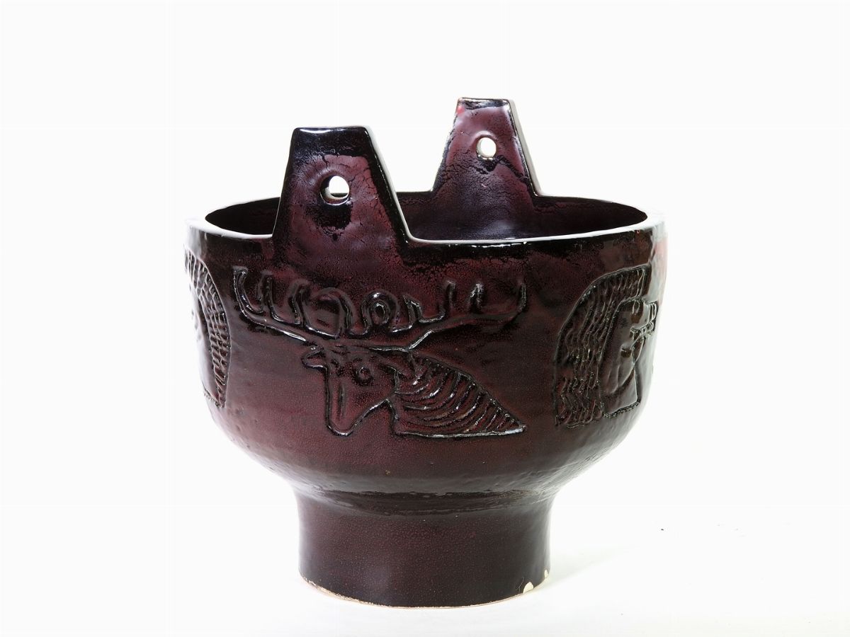 Gianfranco Tunsi Girard - Cachepot in Ceramica