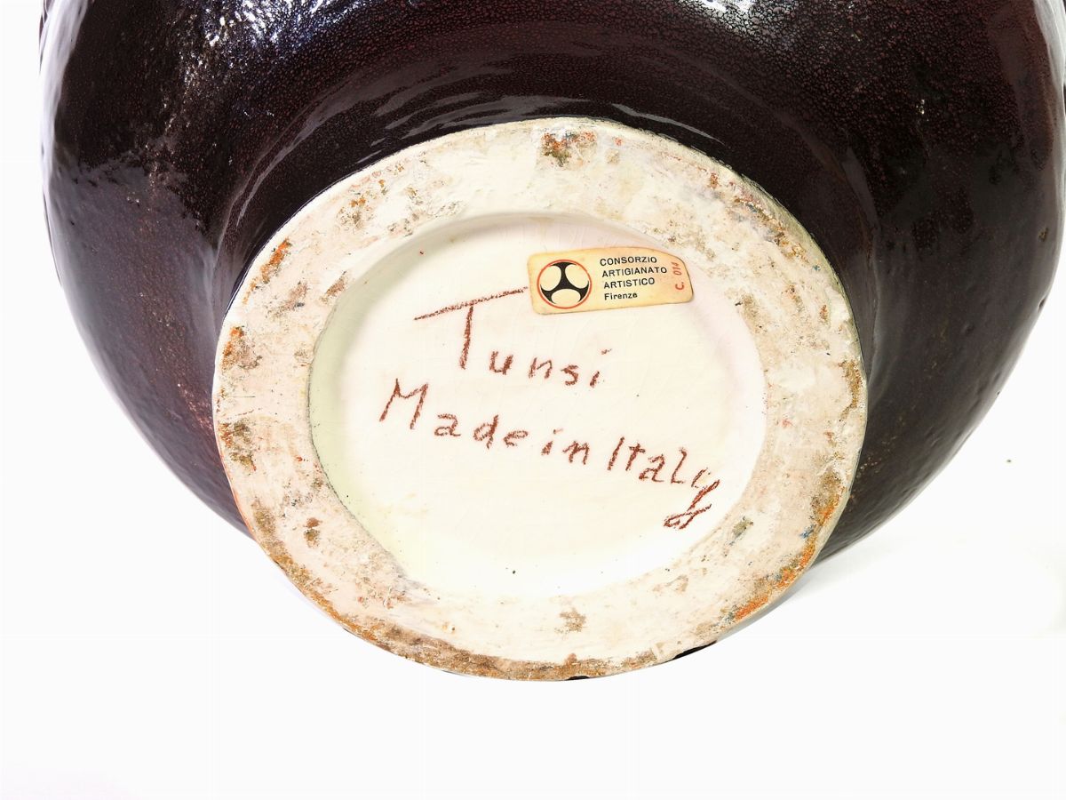 Gianfranco Tunsi Girard - Cachepot in Ceramica