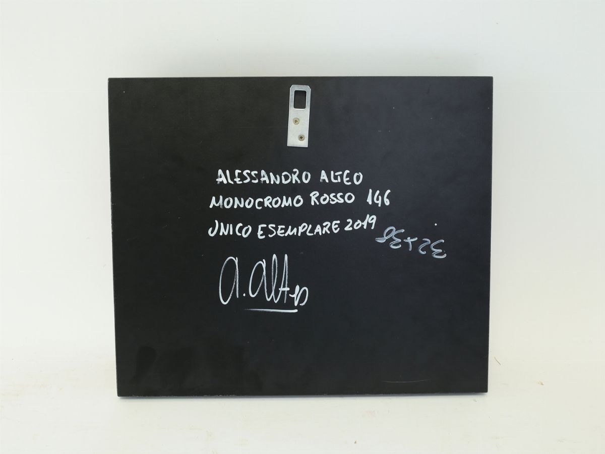 Alessandro Alteo - Monocromo Rosso 146 2019
