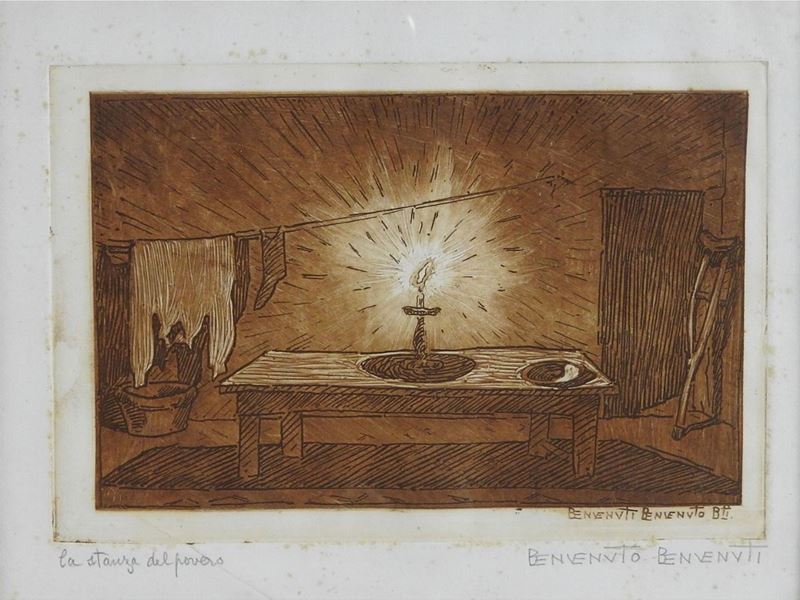 Benvenuto Benvenuti - La Stanza del Povero