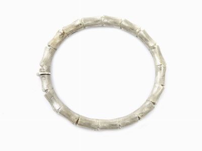 Bracciale Rigido in Oro Bianco