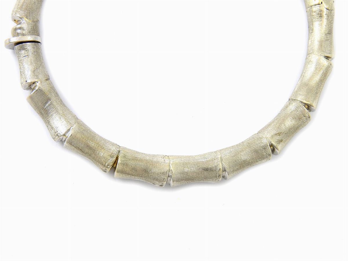 Bracciale Rigido in Oro Bianco