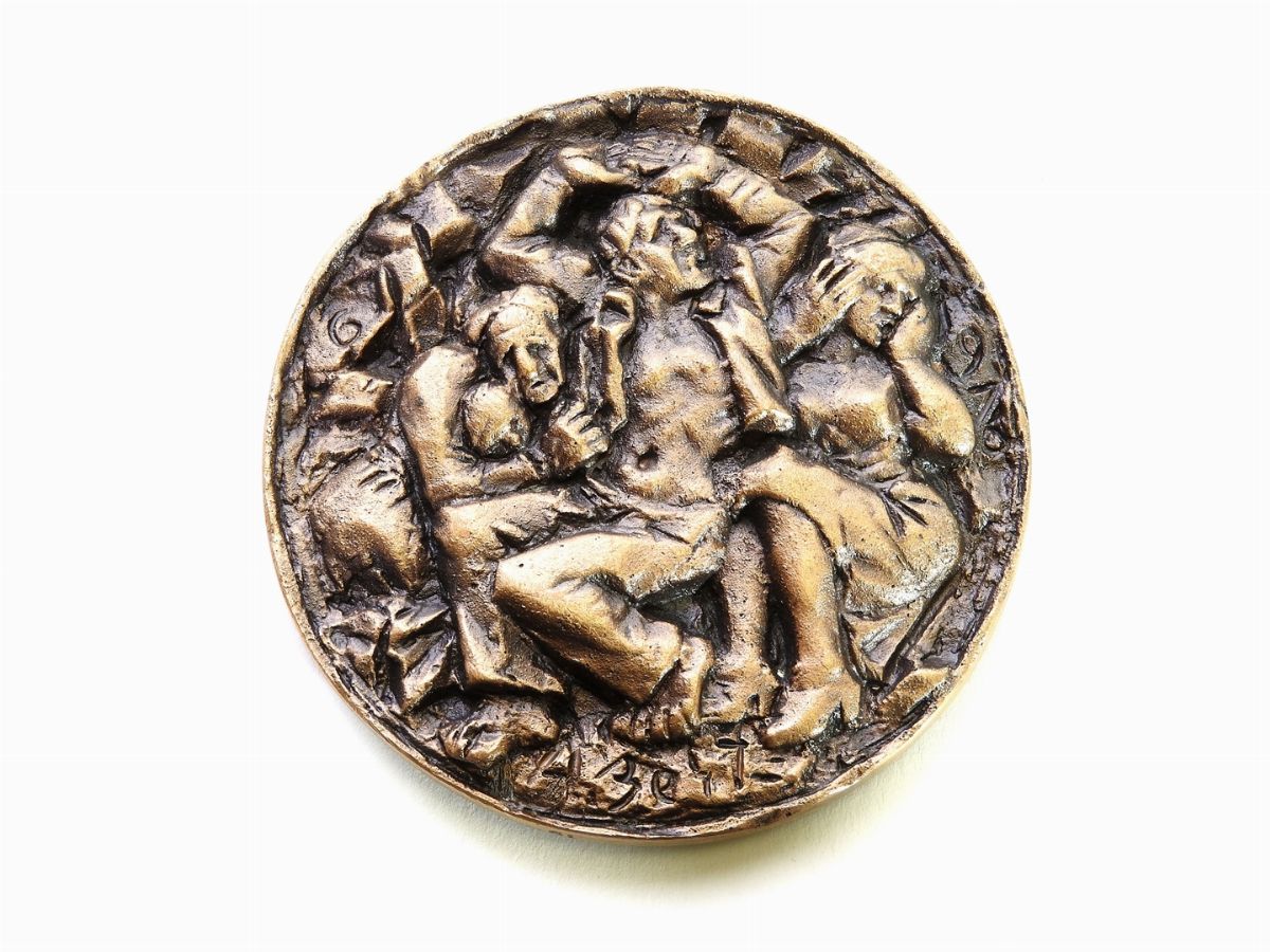 Antonio Berti - Medaglia Commemortiva in Bronzo