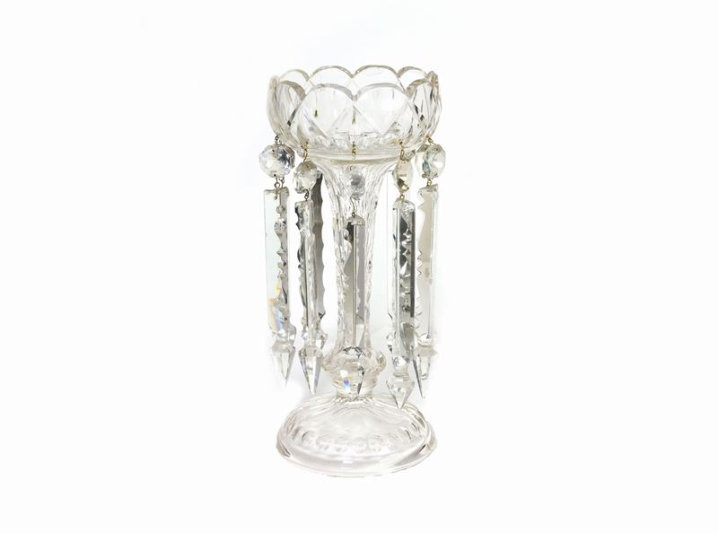 Candelabro in Cristallo Molato