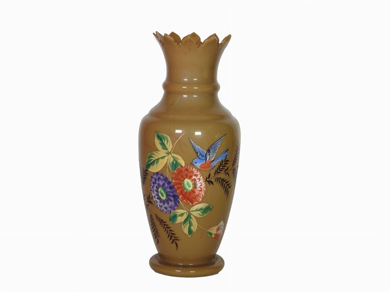 Vaso in Vetro Opalino