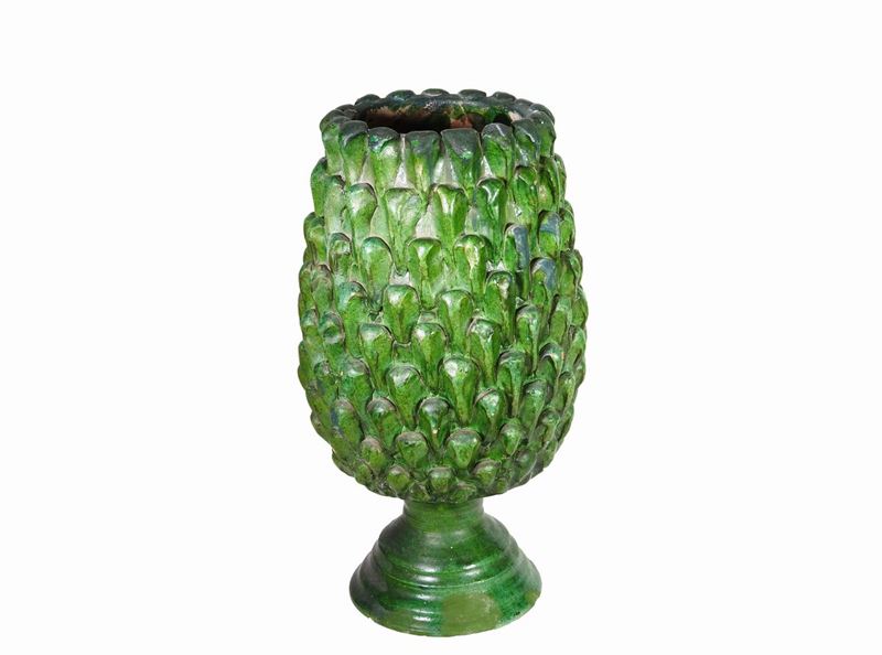 Vaso in Terracotta Smaltata
