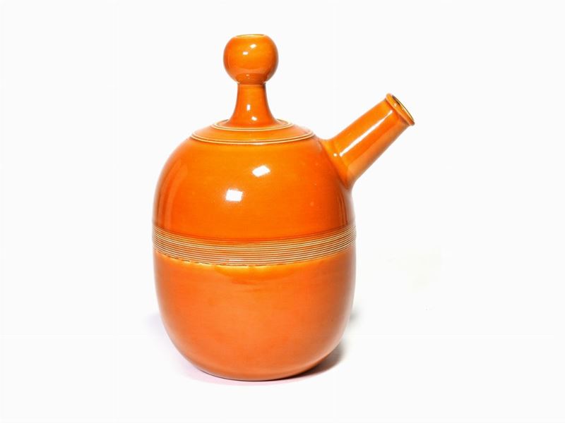 Vaso di Design in Porcellana, Ambrogio Pozzi per Franco Pozzi, Gallarate