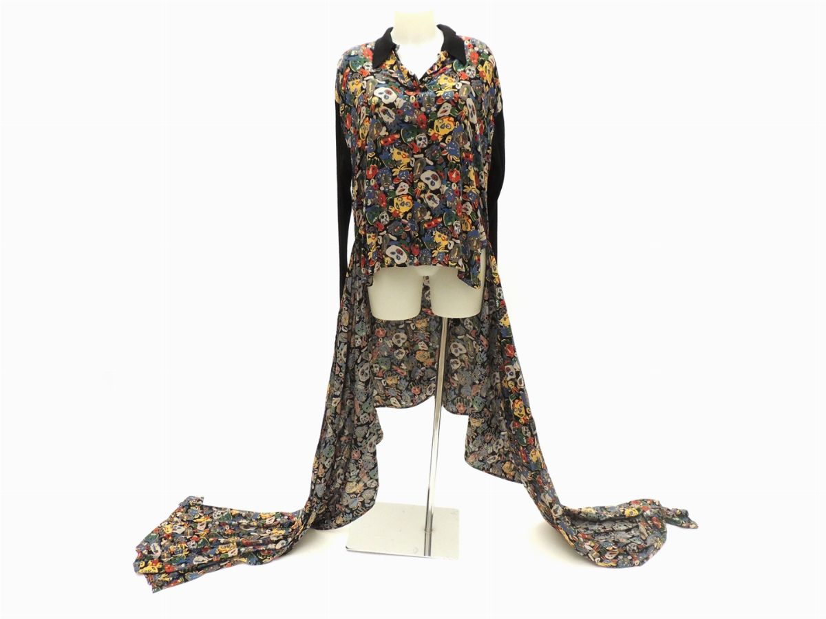 Blusa in Cotone a Fantasia, Jean Paul Gaultier Pour Gibò
