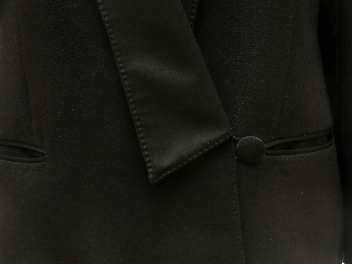 Giacca Smoking in Lana Nera, Cerruti 1881