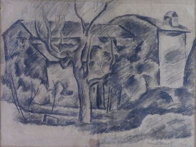 Ulivi con Case 1927