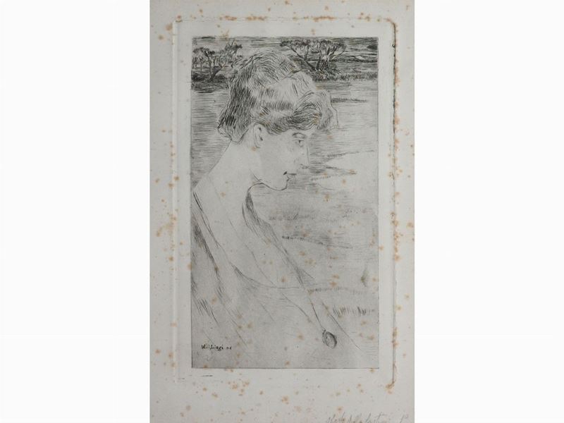 Ulvi Liegi - Profilo di Donna 1906