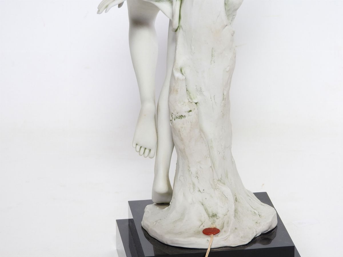 Gianni Visentin - Figura Femminile in Porcellana Biscuit