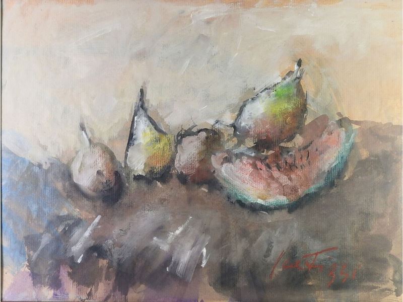 Sergio Scatizzi - Natura Morta con Frutta
