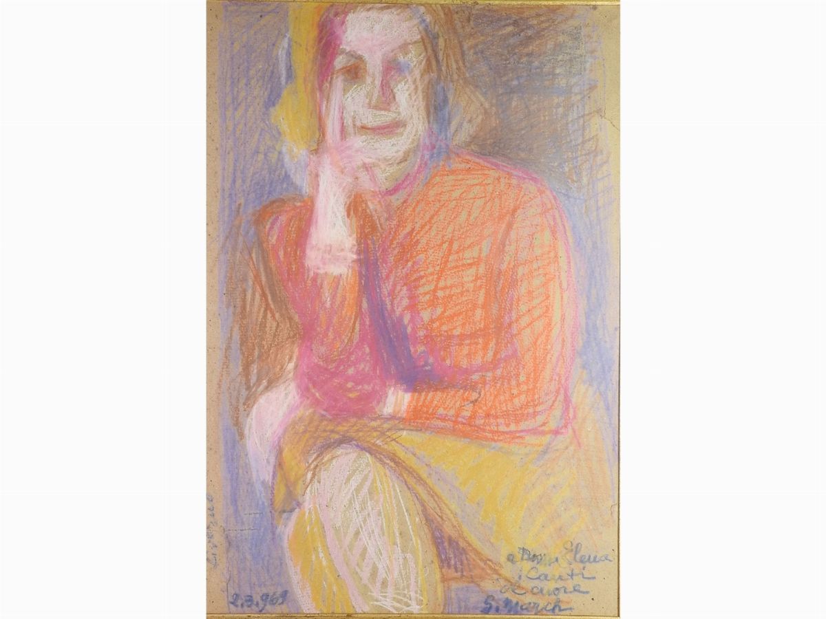 Giovanni March - Ritratto Femminile e Ritratto Maschile