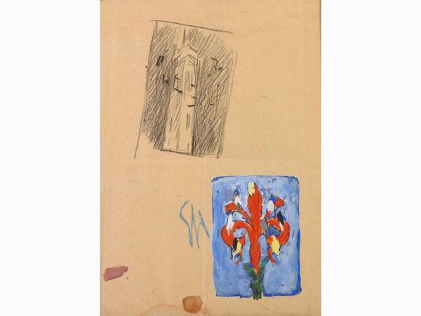 Enrico Sacchetti : Studi  ((1877-1969))  - Asta Arte moderna e contemporanea - Una selezione di opere dalla Galleria Il Mirteto di Firenze - Maison Bibelot - Casa d'Aste Firenze - Milano
