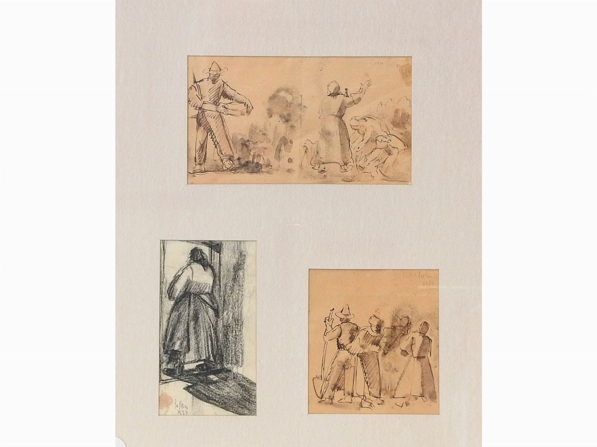 Lotto di Bozzetti e Grafica