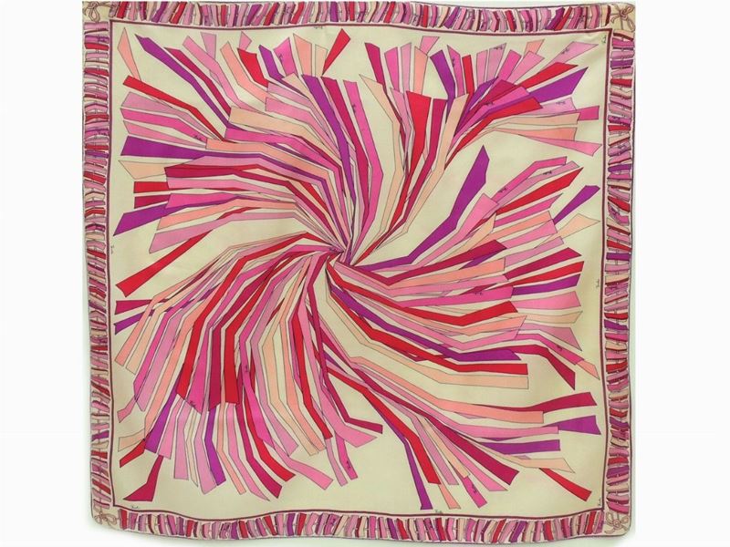 Foulard in Crêpe di Seta, Emilio Pucci