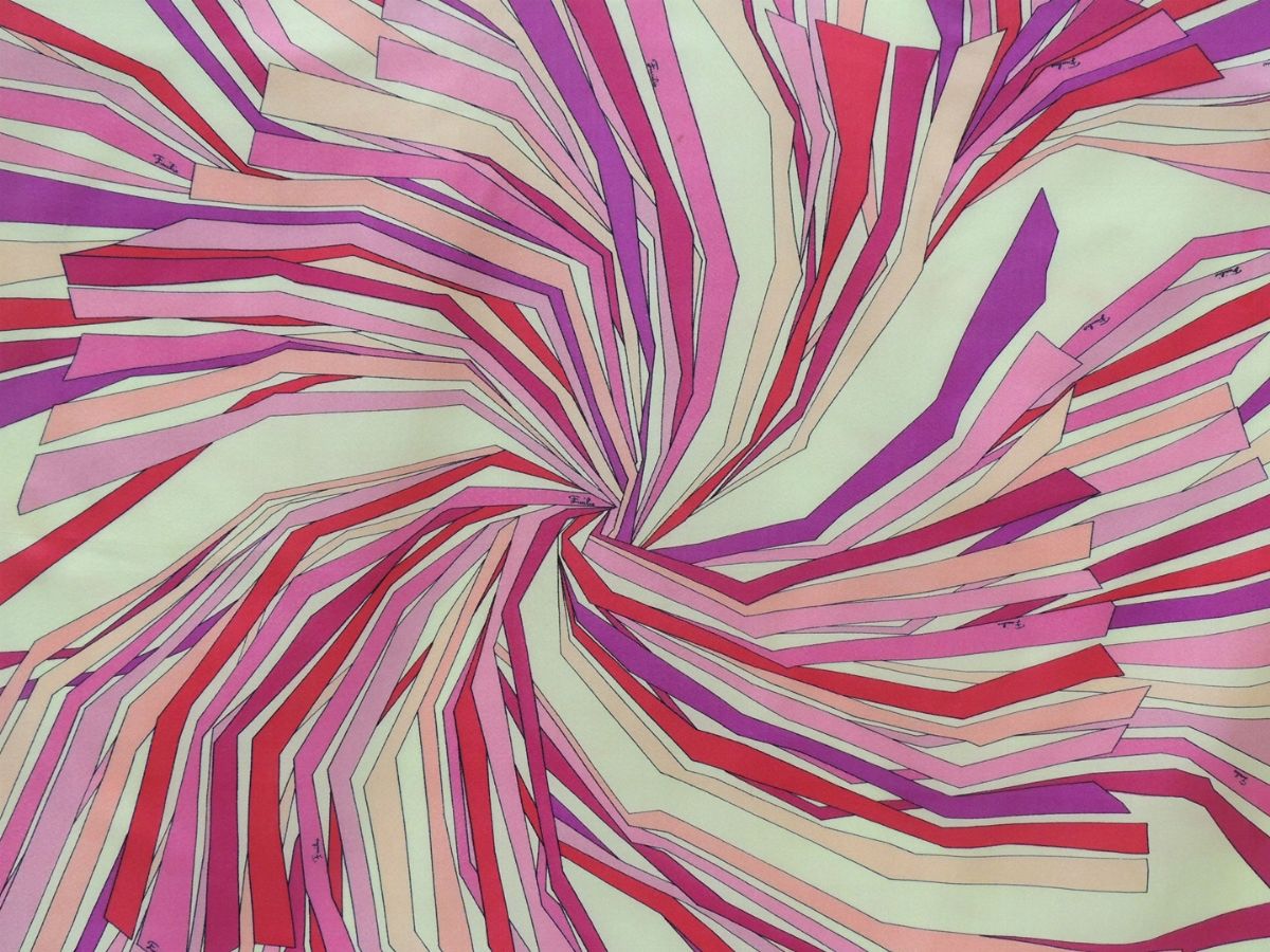 Foulard in Crêpe di Seta, Emilio Pucci