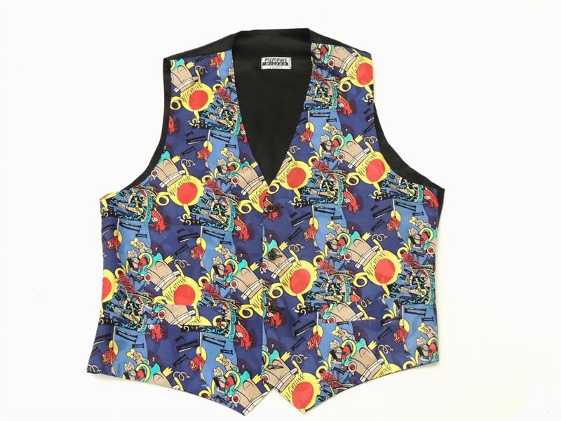 Gilet da Uomo in Seta, Gabriella Giandelli per Memphis