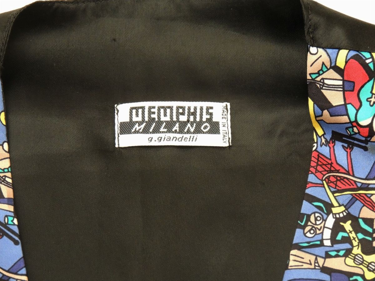 Gilet da Uomo in Seta, Gabriella Giandelli per Memphis