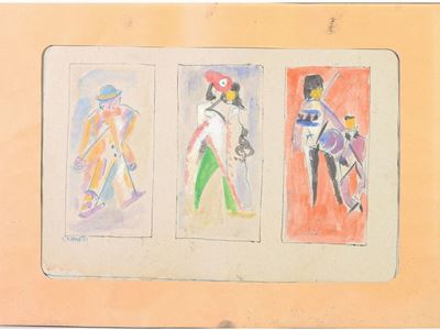 Tre Studi di Figure