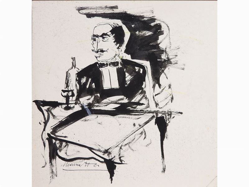 Neri Nannetti - Ritratto di Marinetti