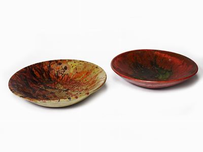 Due Ciotole in Ceramica a Colaggio
