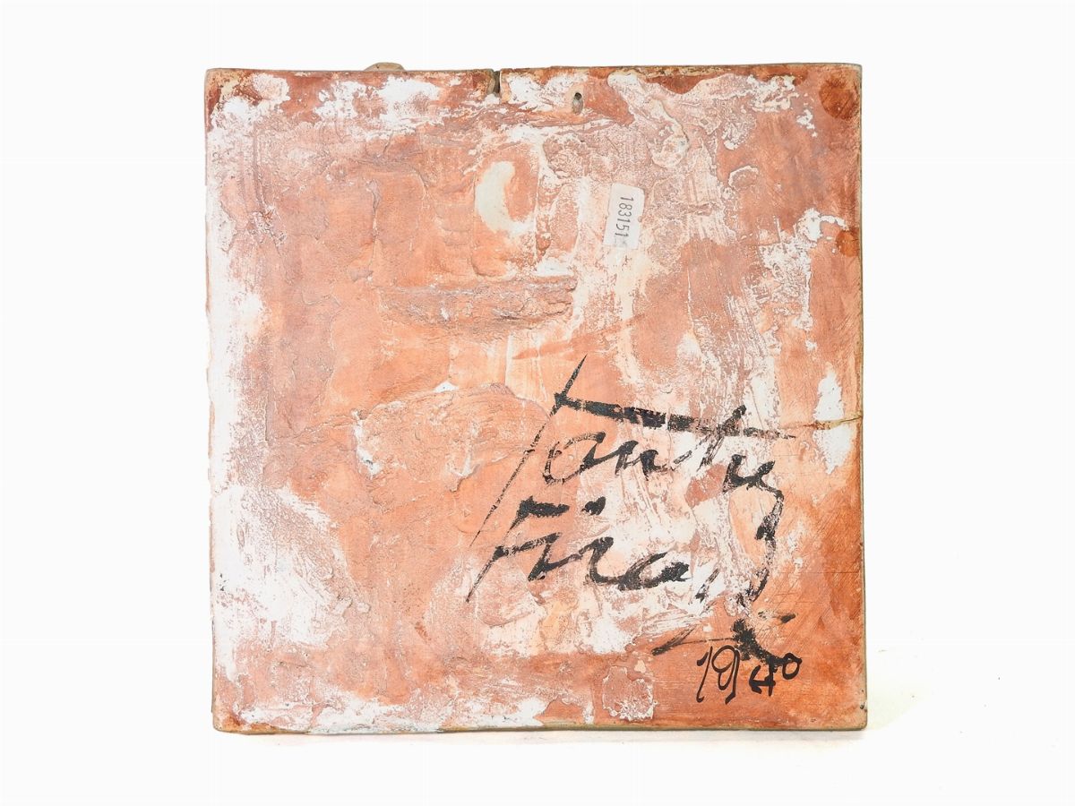 Marcello Fantoni - Piastrella in Ceramica