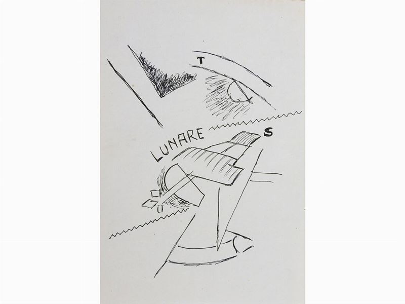 Scuola Futurista della Prima Metà del XX Secolo - Lunare