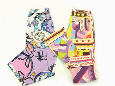 Due Pantaloni in Cotone, Enrico Coveri e Dolce & Gabbana